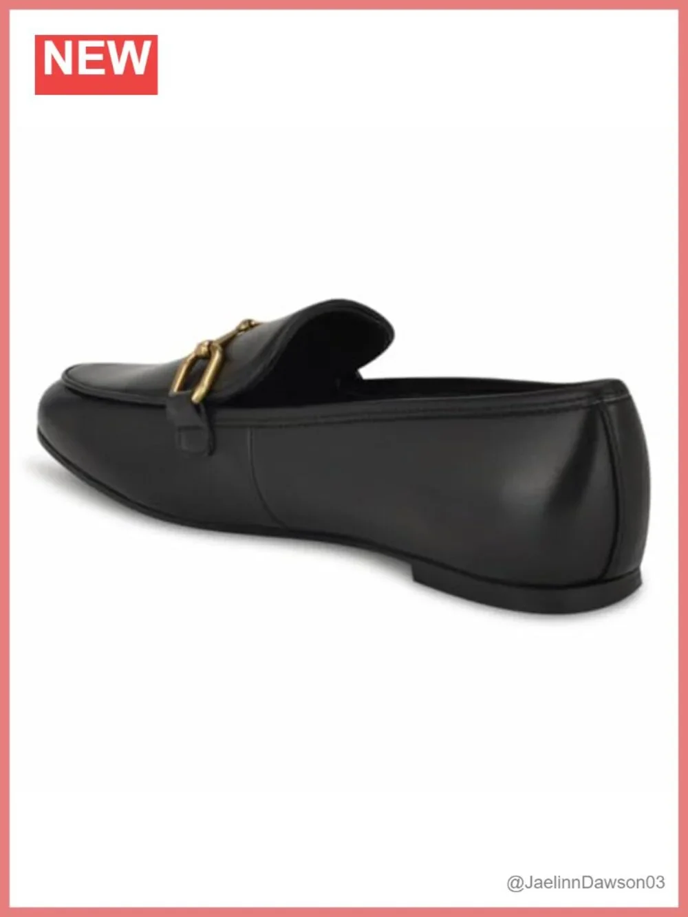Nine West Brayci Women's Loafer Faux Leather Slip-On Almond Toe Horsebit